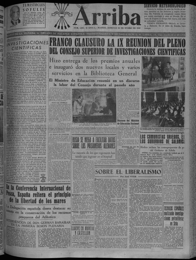 Miniatura de Arriba del 30 de enero de 1949
