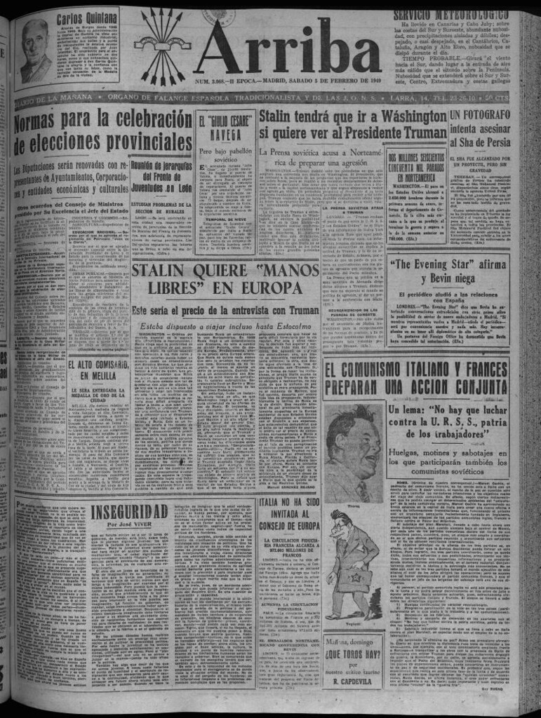 Miniatura de Arriba del 5 de febrero de 1949