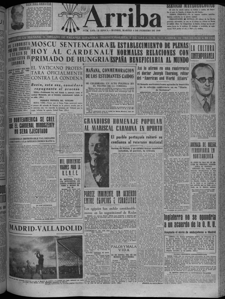 Miniatura de Arriba del 8 de febrero de 1949