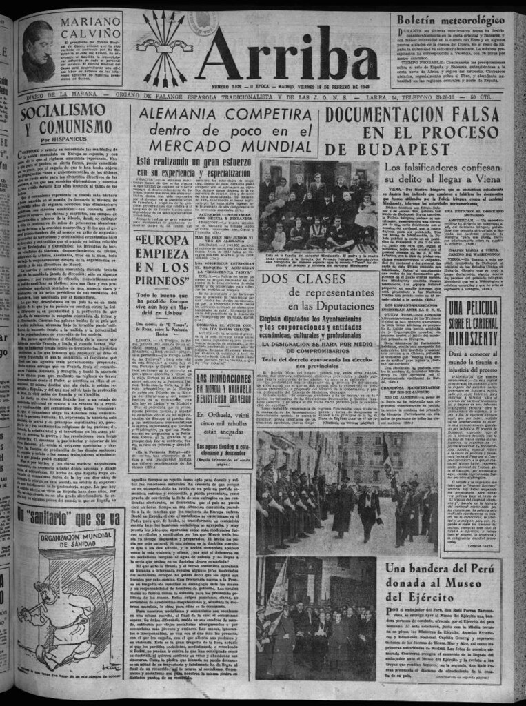 Miniatura de Arriba del 18 de febrero de 1949