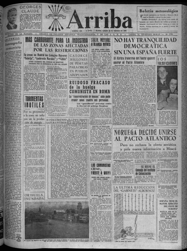 Miniatura de Arriba del 19 de febrero de 1949