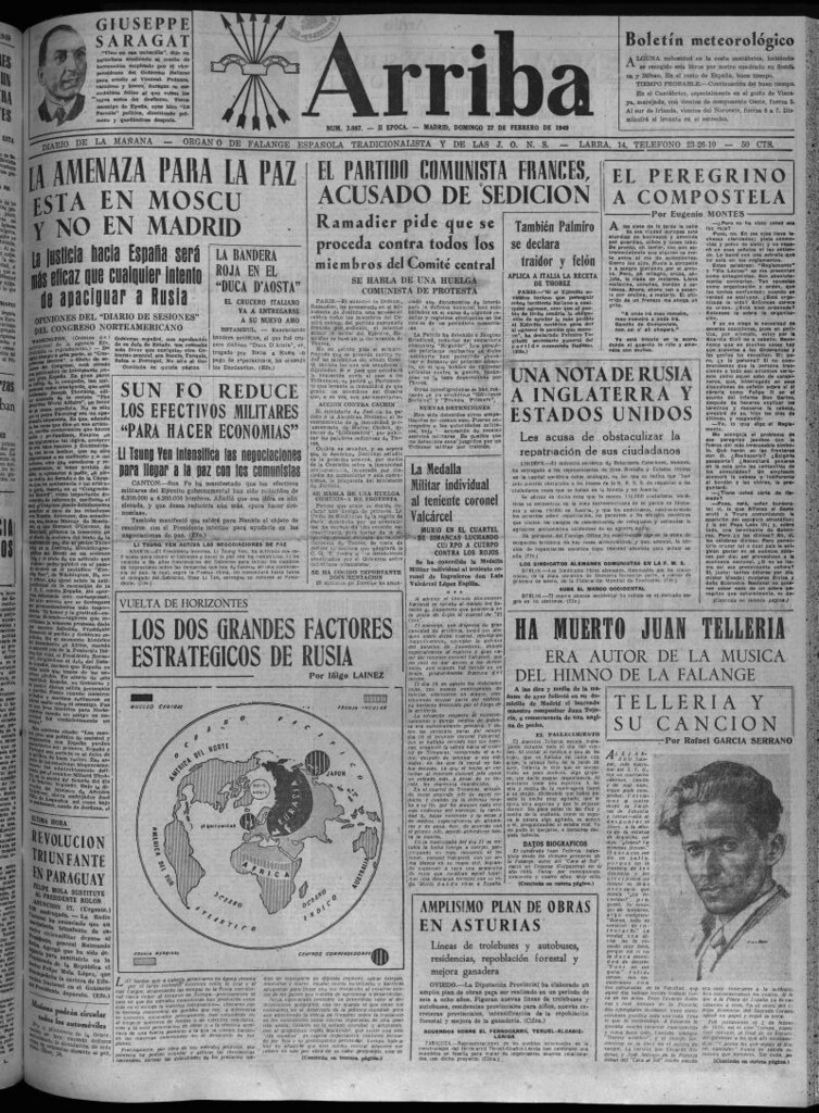 Miniatura de Arriba del 27 de febrero de 1949