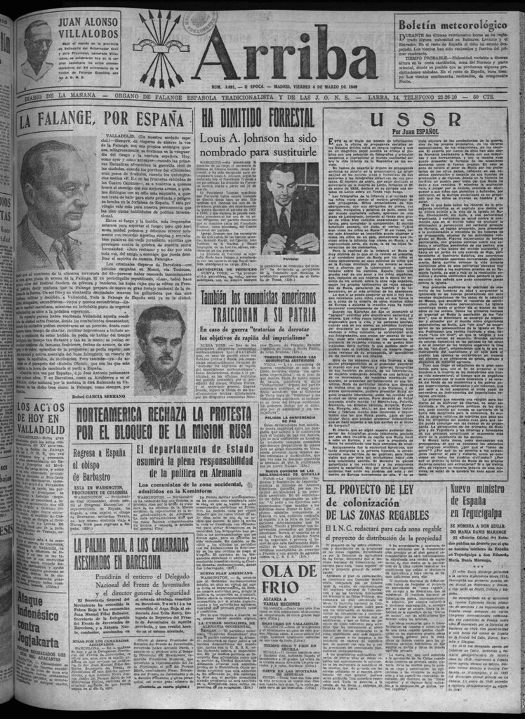 Miniatura de Arriba del 4 de marzo de 1949