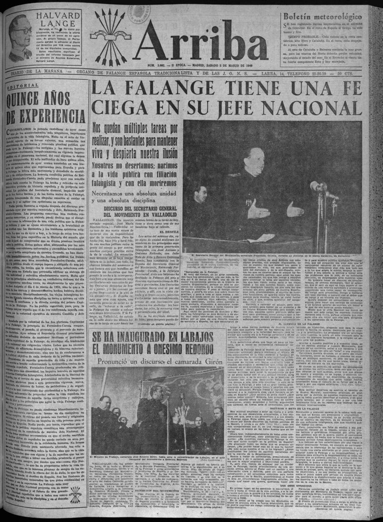 Miniatura de Arriba del 5 de marzo de 1949