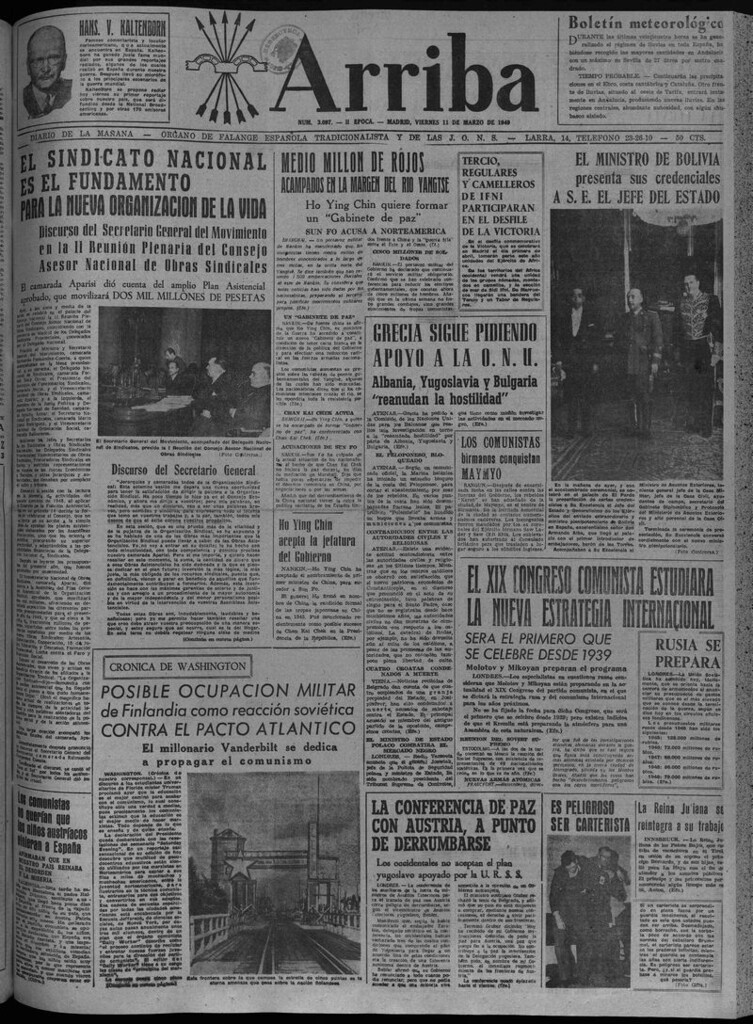 Miniatura de Arriba del 11 de marzo de 1949
