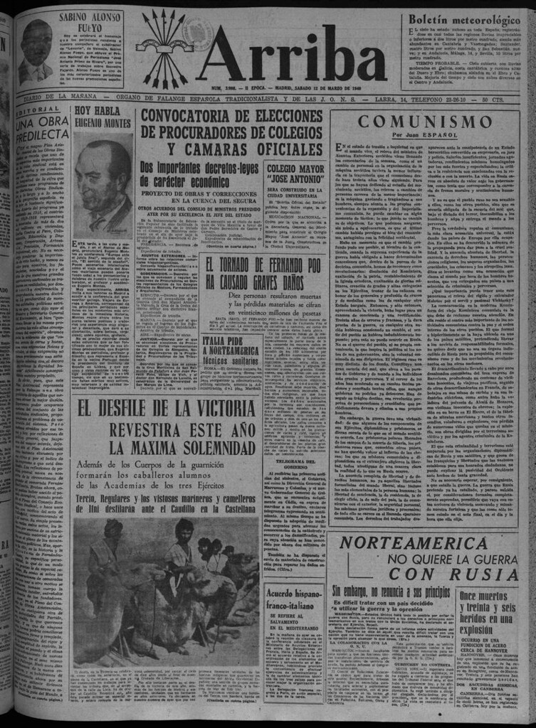 Miniatura de Arriba del 12 de marzo de 1949