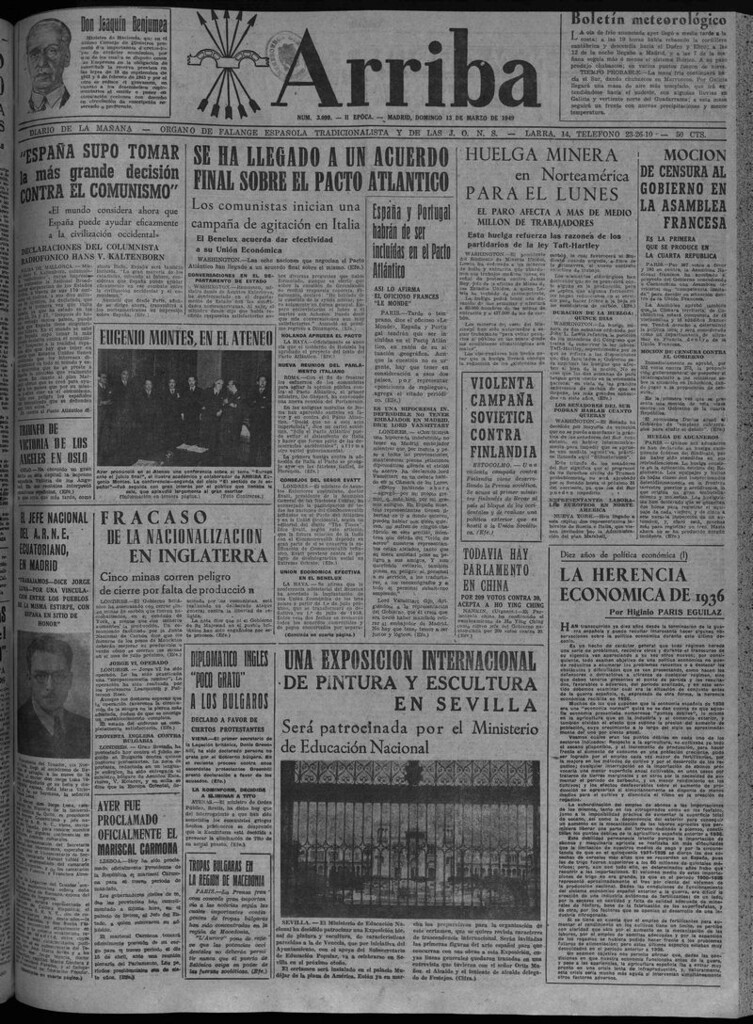 Miniatura de Arriba del 13 de marzo de 1949