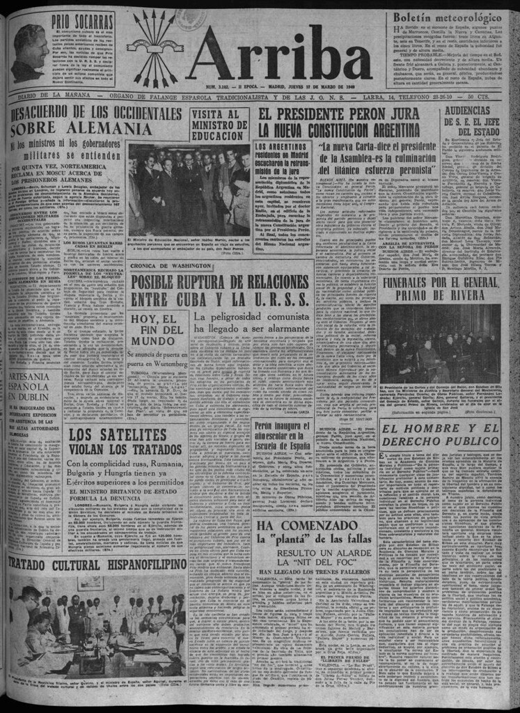 Miniatura de Arriba del 17 de marzo de 1949