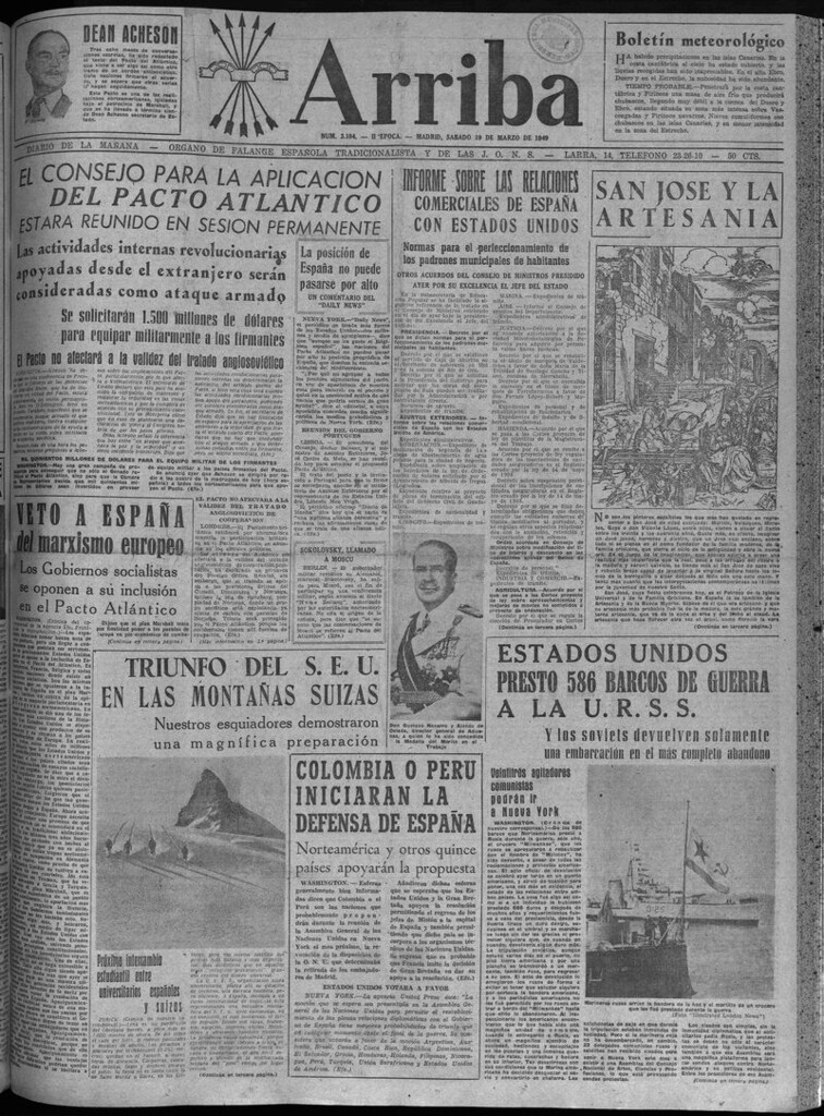 Miniatura de Arriba del 19 de marzo de 1949