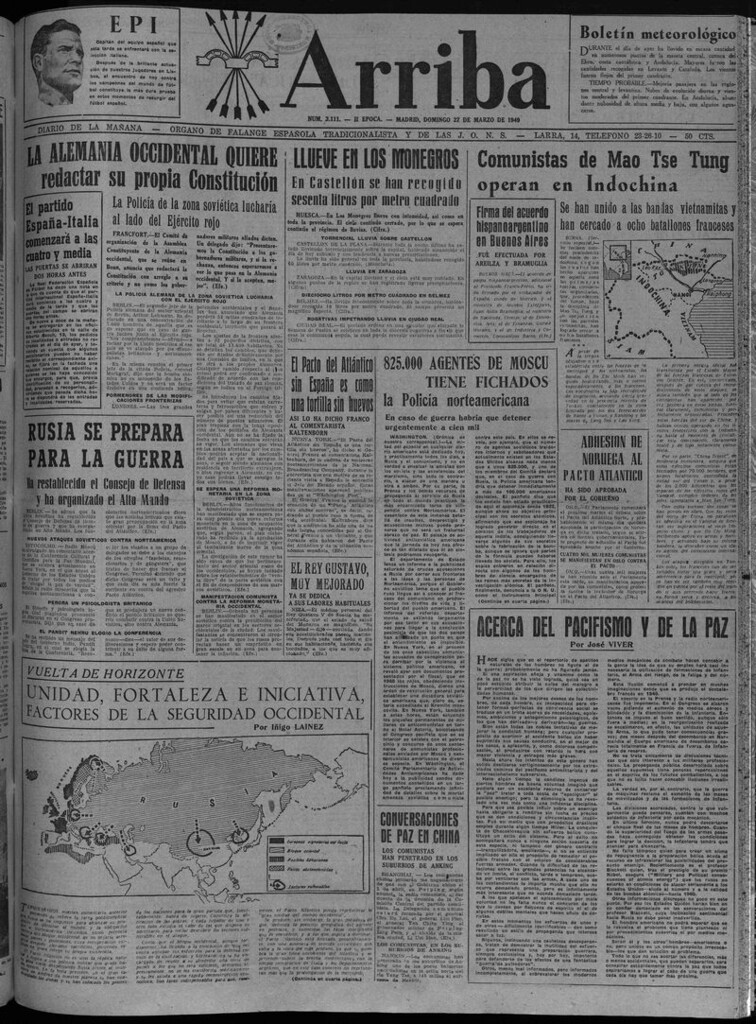 Miniatura de Arriba del 27 de marzo de 1949