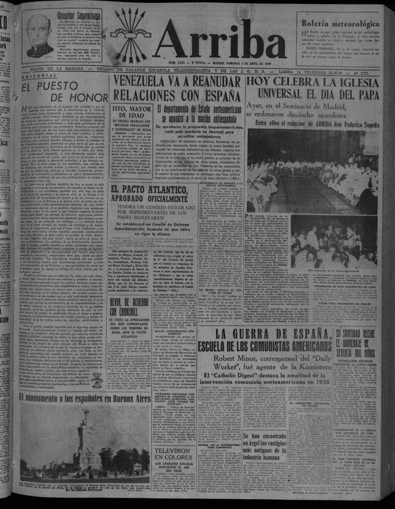 Miniatura de Arriba del 3 de abril de 1949