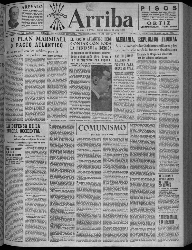 Miniatura de Arriba del 9 de abril de 1949