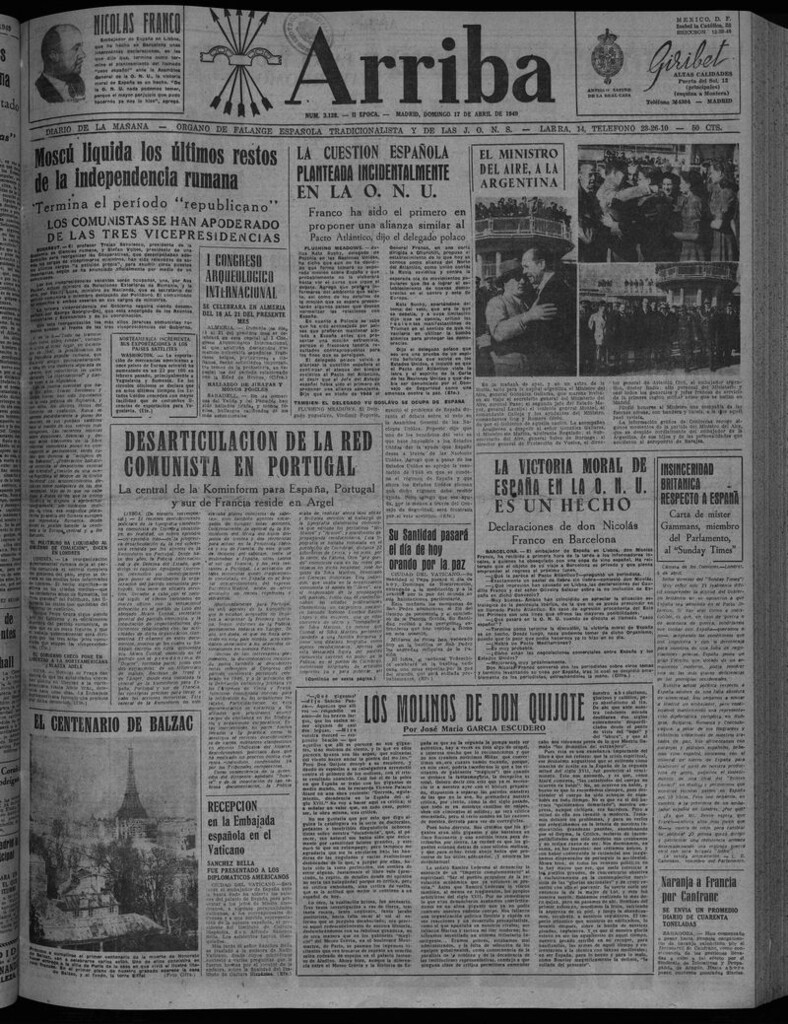 Miniatura de Arriba del 17 de abril de 1949