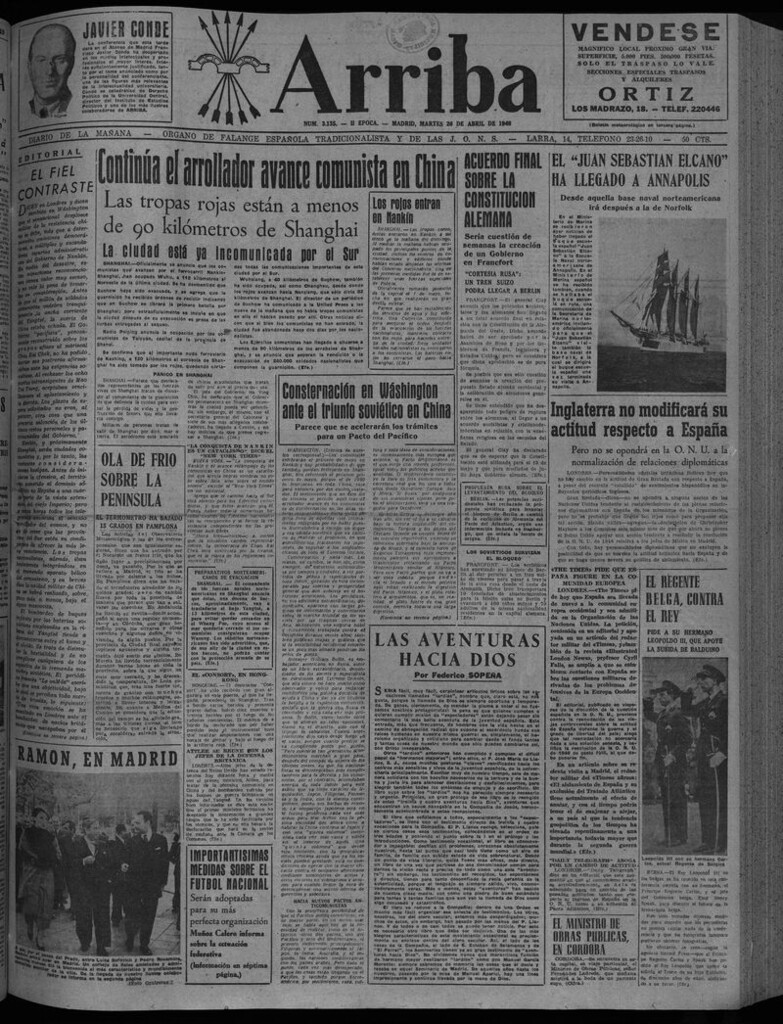 Miniatura de Arriba del 26 de abril de 1949
