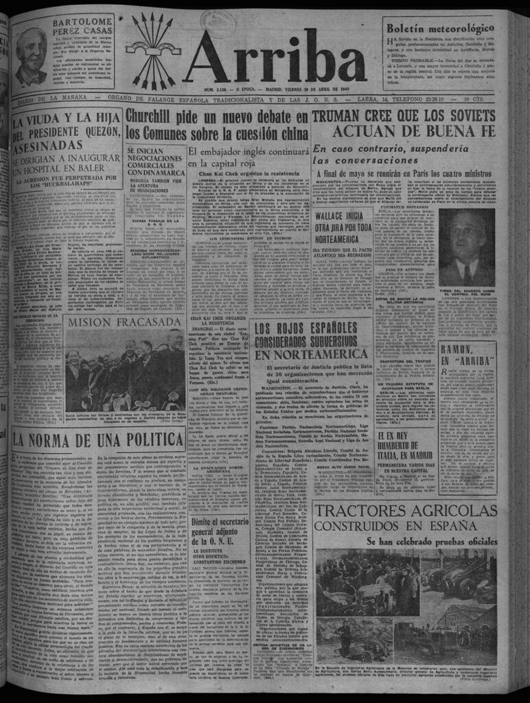 Miniatura de Arriba del 29 de abril de 1949