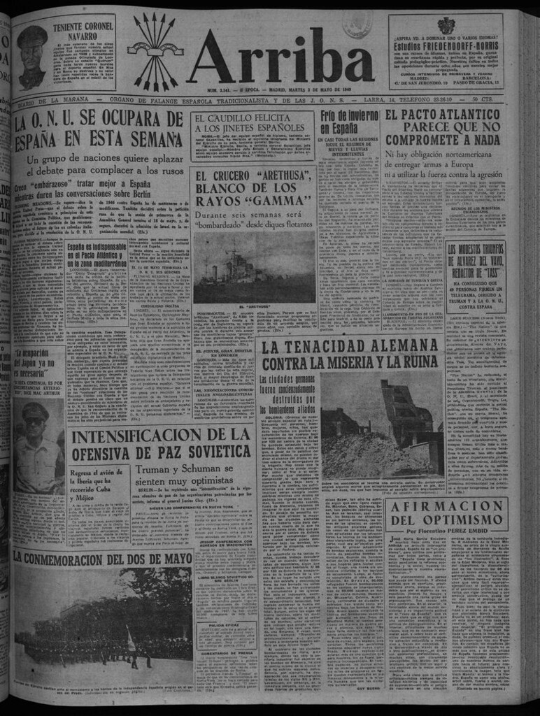 Miniatura de Arriba del 3 de mayo de 1949