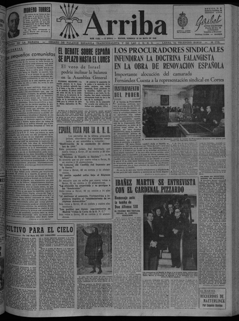 Miniatura de Arriba del 15 de mayo de 1949