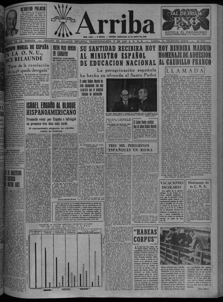 Miniatura de Arriba del 18 de mayo de 1949