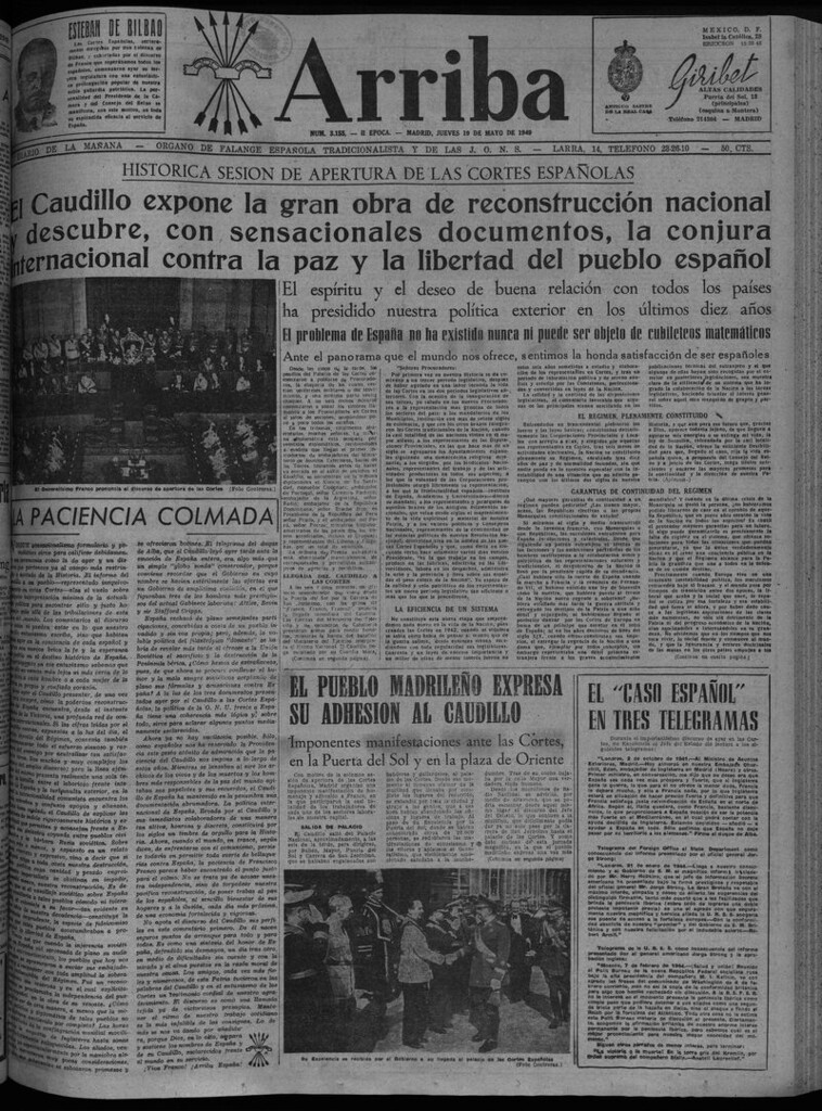 Miniatura de Arriba del 19 de mayo de 1949