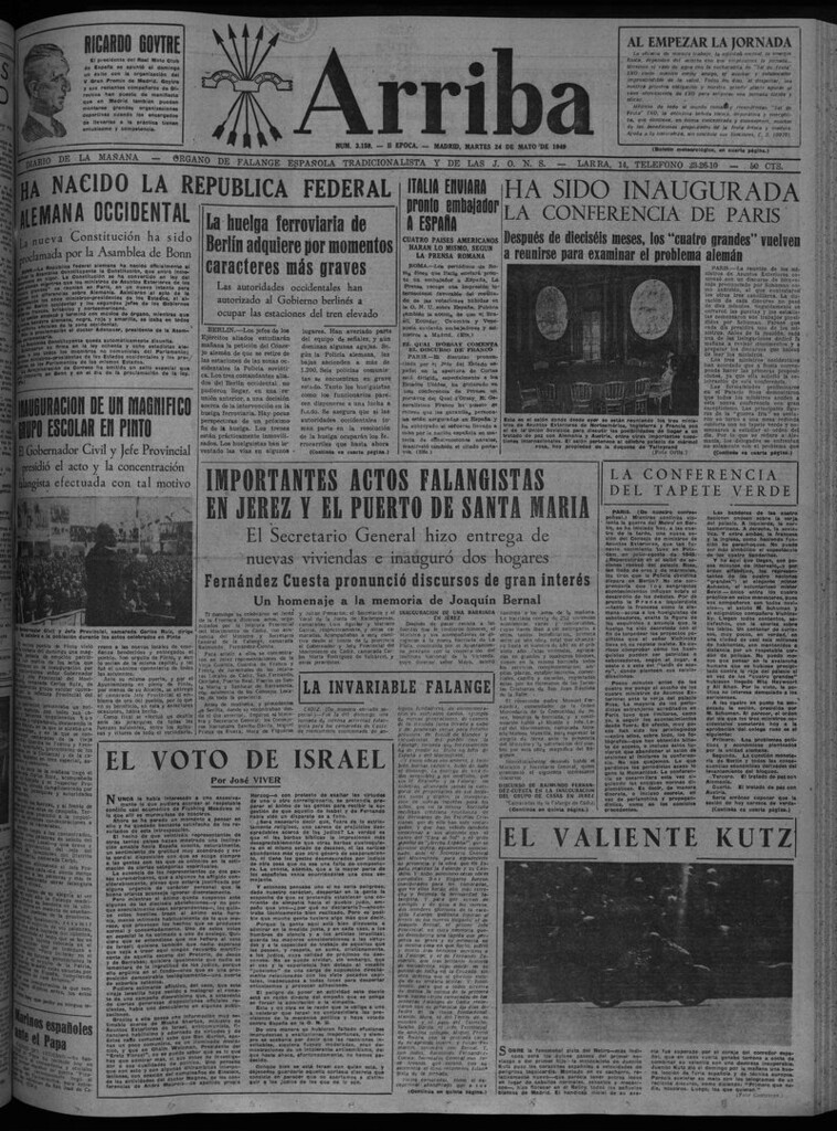 Miniatura de Arriba del 24 de mayo de 1949