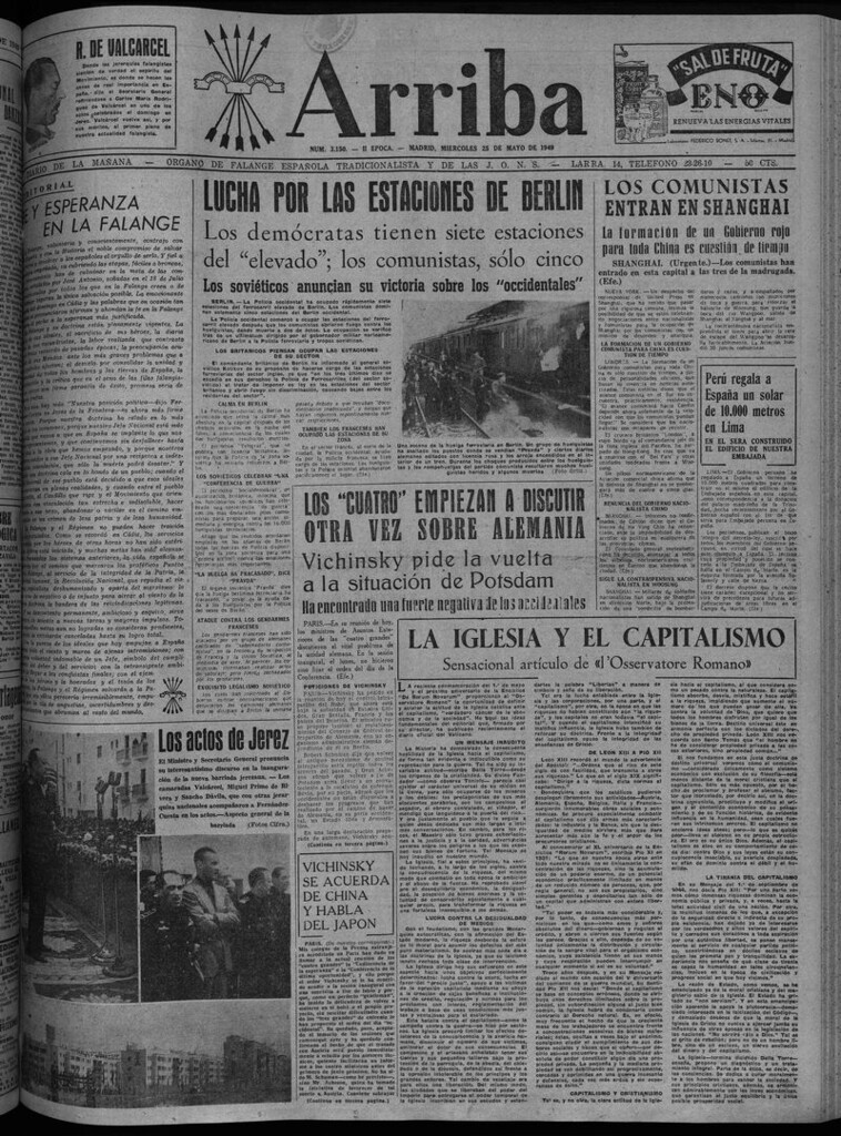 Miniatura de Arriba del 25 de mayo de 1949