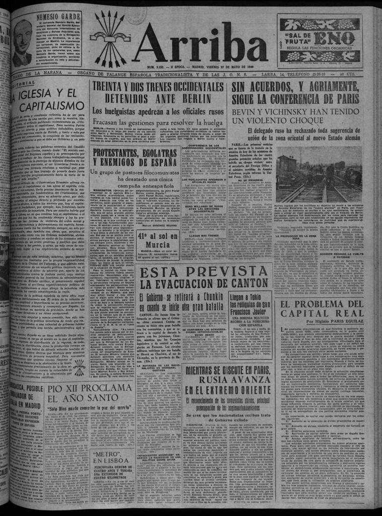 Miniatura de Arriba del 27 de mayo de 1949