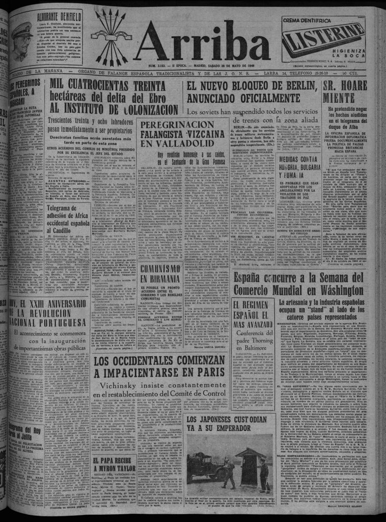 Miniatura de Arriba del 28 de mayo de 1949