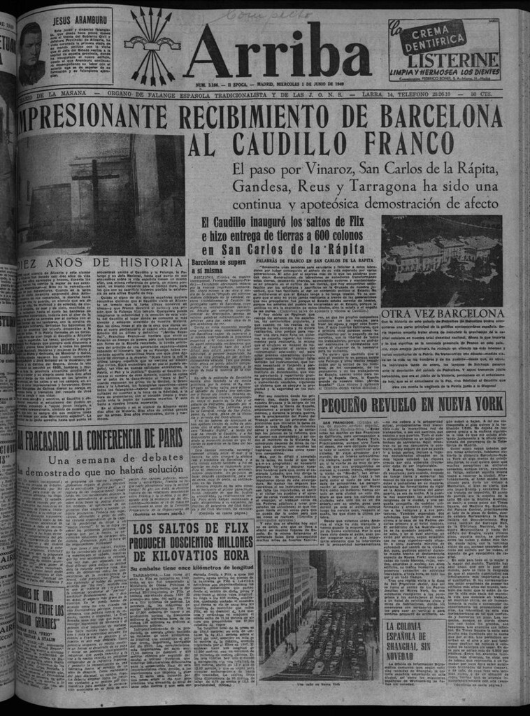 Miniatura de Arriba del 1 de junio de 1949