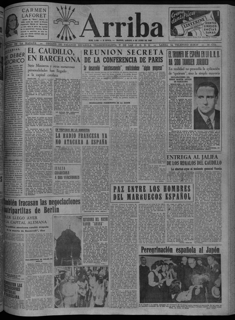 Miniatura de Arriba del 4 de junio de 1949