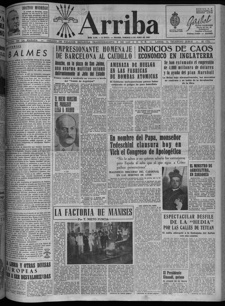 Miniatura de Arriba del 5 de junio de 1949