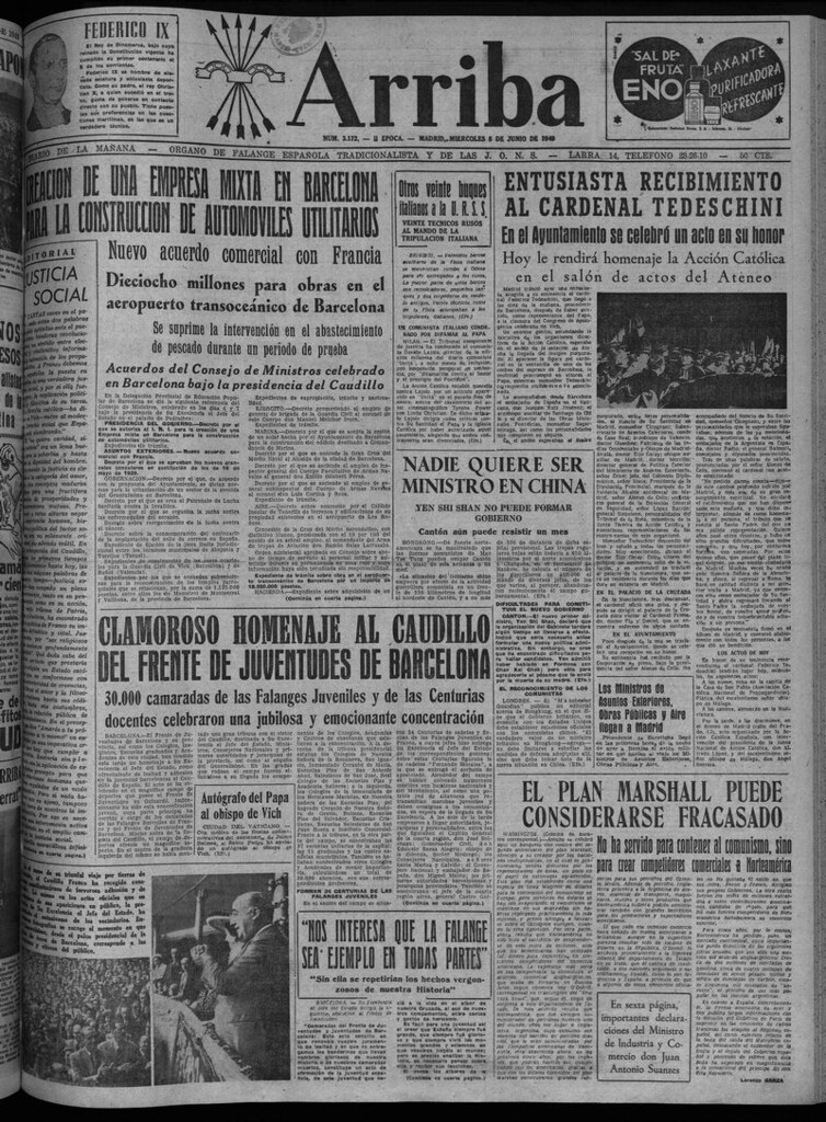 Miniatura de Arriba del 8 de junio de 1949