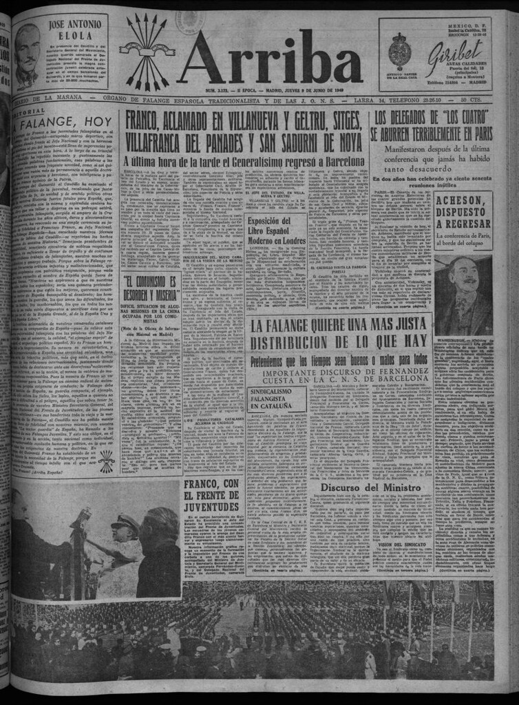 Miniatura de Arriba del 9 de junio de 1949