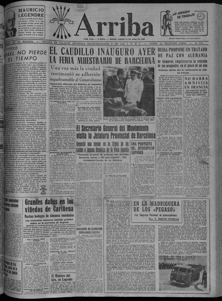 Miniatura de Arriba del 11 de junio de 1949