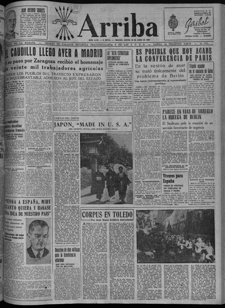 Miniatura de Arriba del 16 de junio de 1949