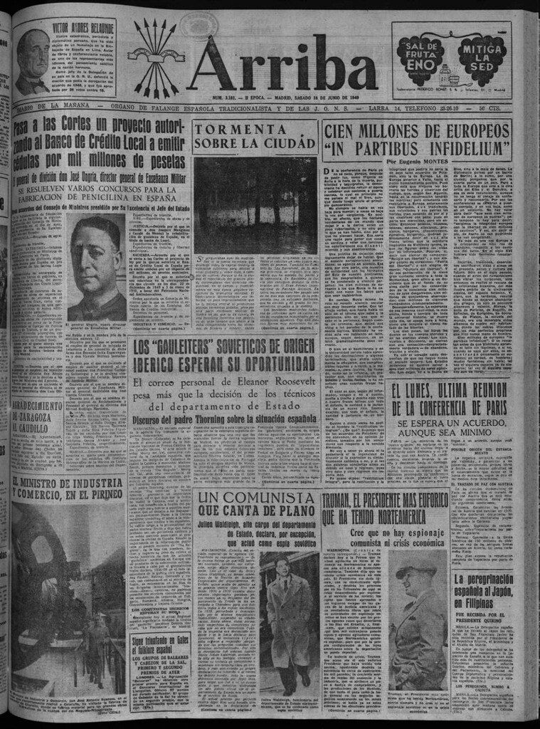 Miniatura de Arriba del 18 de junio de 1949