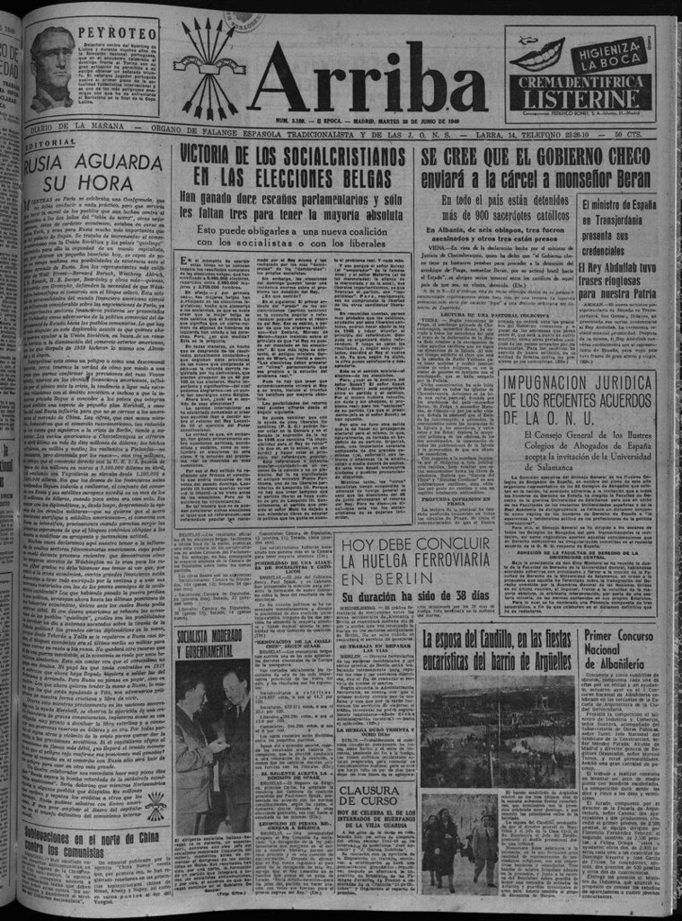 Miniatura de Arriba del 28 de junio de 1949