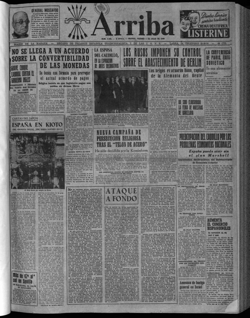 Miniatura de Arriba del 1 de julio de 1949