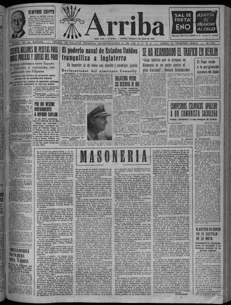 Miniatura de Arriba del 2 de julio de 1949