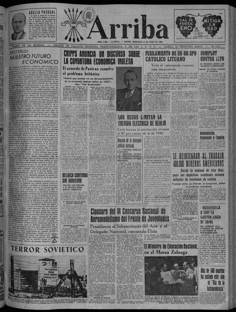 Miniatura de Arriba del 6 de julio de 1949