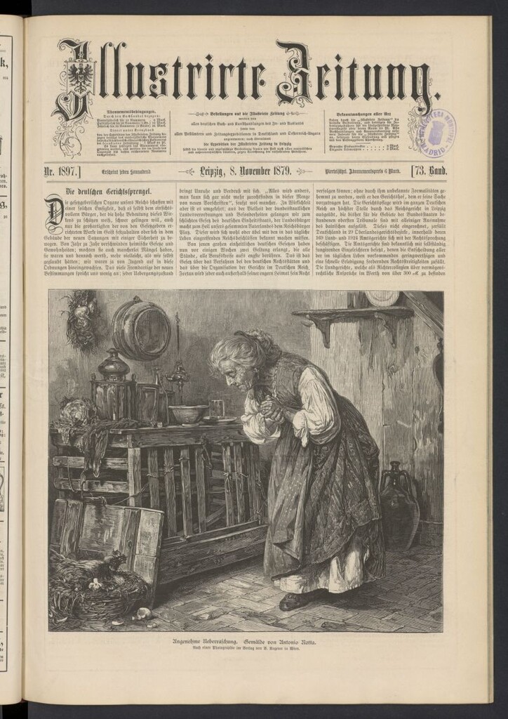 Miniatura de Illustrirte Zeitung del 8 de noviembre de 1879, nº 1897