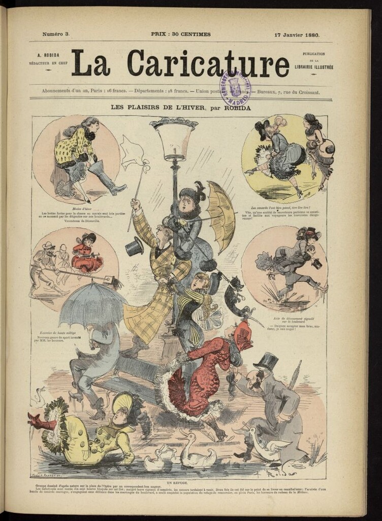 Miniatura de La Caricature del 17 de enero de 1880, nº 3