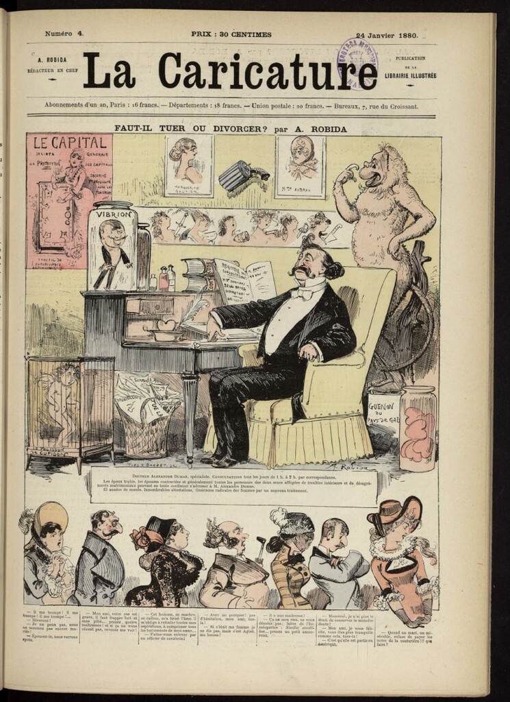 Miniatura de La Caricature del 24 de enero de 1880, nº 4