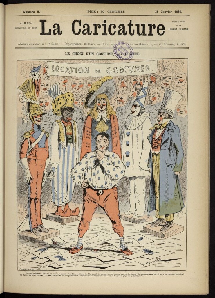 Miniatura de La Caricature del 31 de enero de 1880, nº 5