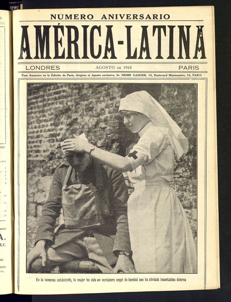 Miniatura de América-Latina de agosto de 1918, s/n  aniversario