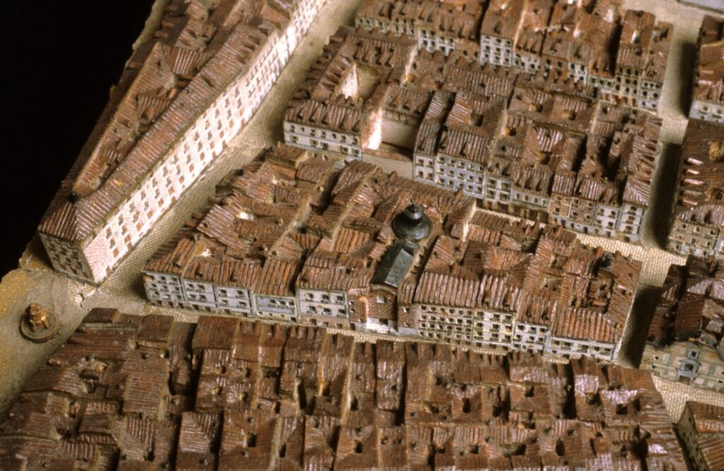 Miniatura de Manzanas 293 y 296 del Madrid de 1830