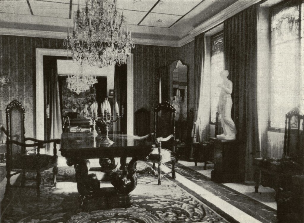 Miniatura de Comedor de la residencia madrileña de los señores de la Hoz en Gran Vía 60