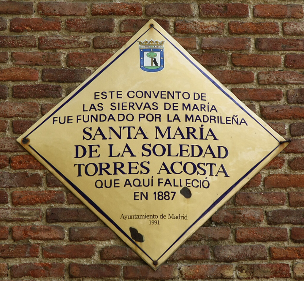 Miniatura de Santa María de la Soledad Torres Acosta