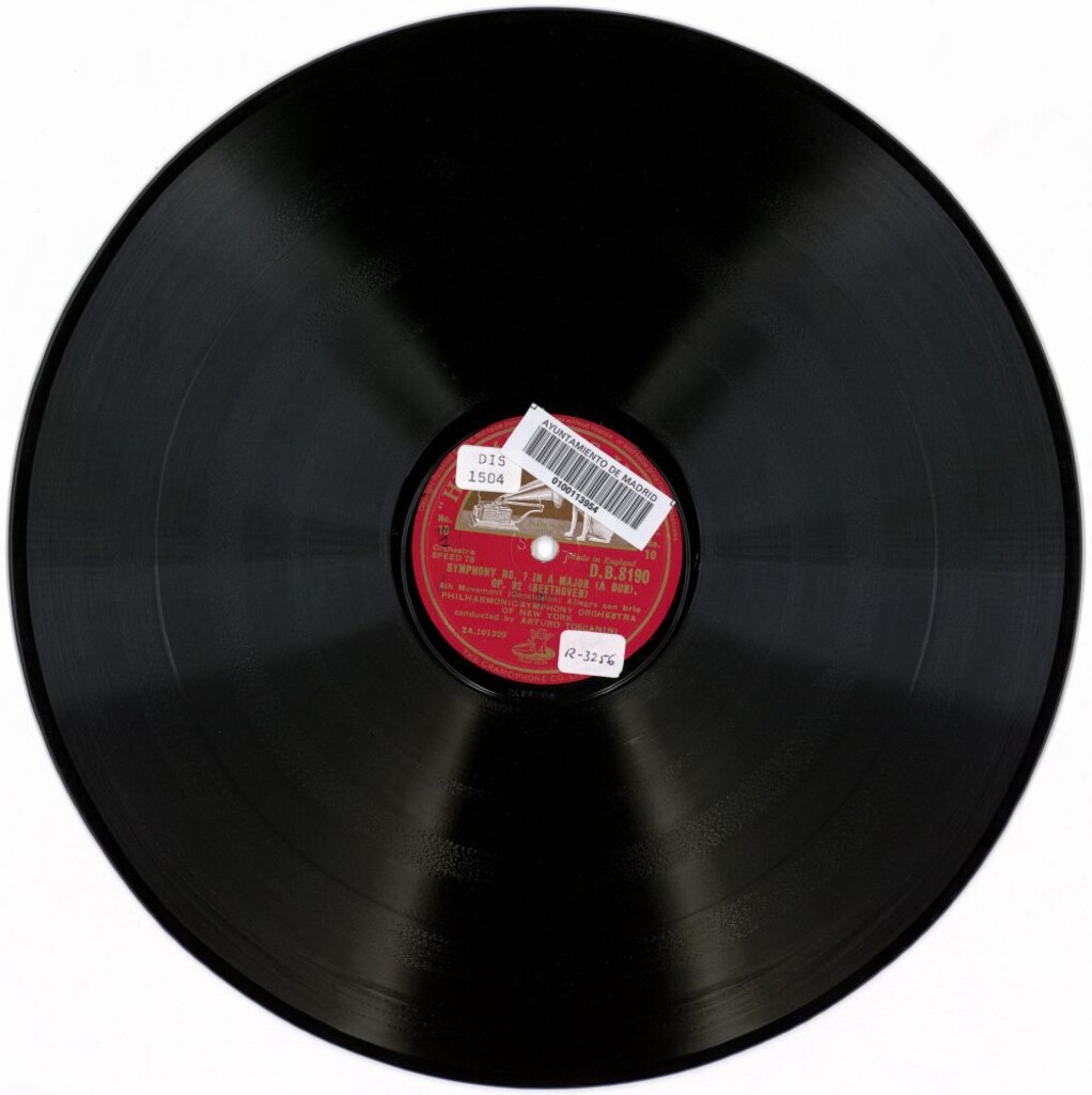 Miniatura de Symphony No. 7 in A major, A dur, Op. 92. 1st movement (conclusion)