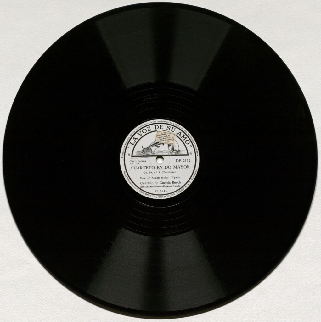 Miniatura de Cuarteto en do mayor, Op. 59, n.º 3. Movimiento 4º II parte