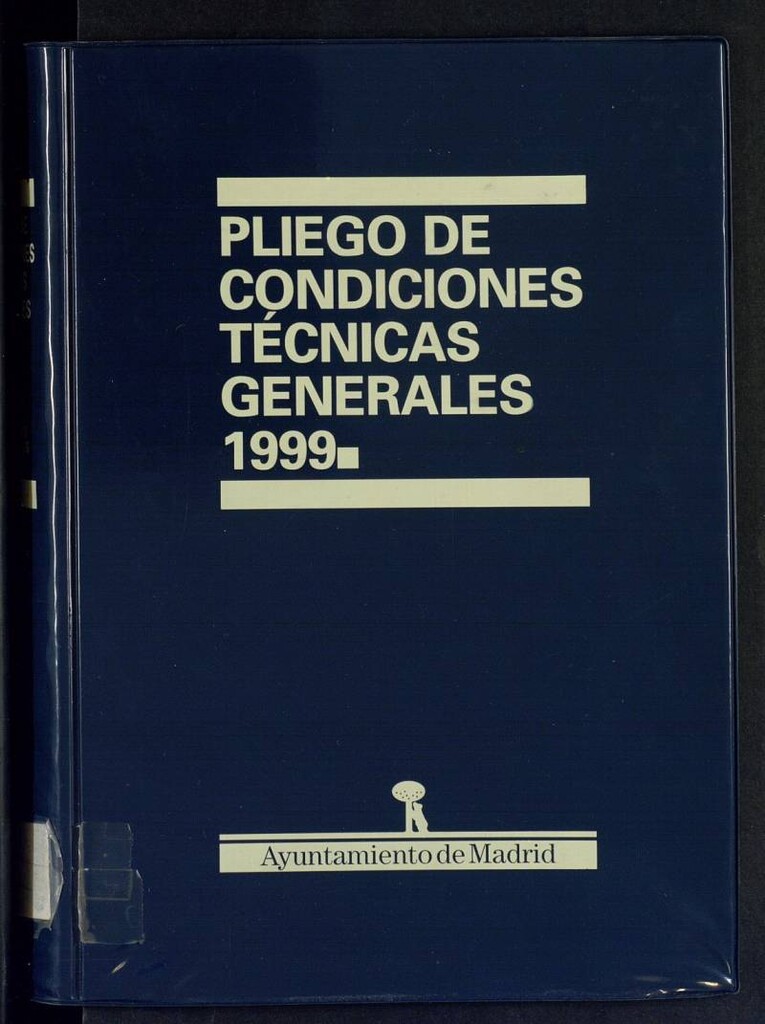 Miniatura de Pliego de condiciones técnicas generales 1999. Tomo 2